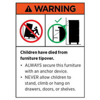 NNECN Two-Door Hanging Wardrobe