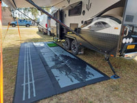 Country Grey 3m x 1.8m recycled mat