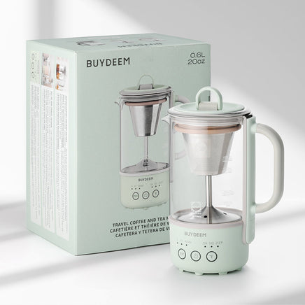 BUYDEEM Mini Multi-function Tea/Coffee Maker K32 600ml