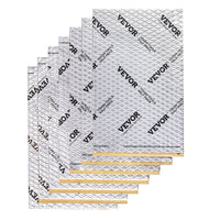 VEVOR Car Sound Deadening Mat, 80 mil 3.3sq.m Car Sound Dampening Material, Butyl Automotive Sound Deadener, Noise Insulation and Vibration Dampening Material for Car