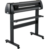 VEVOR 28 Inch Vinyl Cutter Machine With Floor Stand Vinly Sign Cutting Plotter Starter Bundle Kit Software Adjustable Force & Speed