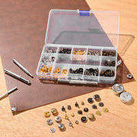 VEVOR Leather Working Tools Kit, 61 PCS Leather Craft Tools with Portable Canvas Storage Bag, Engraving Punching Sewing Stamping Sanding Tools, Ideal for Beginners DIY Enthusiasts and Professionals