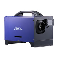 VEVOR Diesel Heater, 8KW, DC 12V/24V, All in One Portable Diesel Air Heater with Remote Control and LCD Display, Fast Heating Low Noise, 5 L Fuel Tank for Vehicles, RVs, Vans, Tractors and Trucks