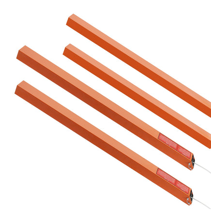 VEVOR 2-Sided Trailer Tailgate Lift Assist, 163 kg Load Capacity, Compatible with Open Utility Trailer Tailgate and Ramp, with 25.4-61 cm Heights Side Rail and 1.22-1.83 m Height Tail Gate or Ramp