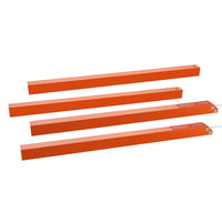 VEVOR 2-Sided Trailer Tailgate Lift Assist, 163 kg Load Capacity, Compatible with Open Utility Trailer Tailgate and Ramp, with 25.4-61 cm Heights Side Rail and 1.22-1.83 m Height Tail Gate or Ramp