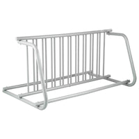 VEVOR 10 Holders Floor Bike Rack, 59" Length All-Steel Grid Bike Rack, 10-Bike Capacity Dual-Side Storage Stand for Garages Streets Yards Bike Events