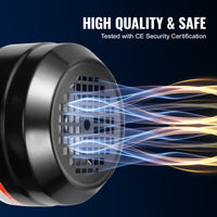 VEVOR 2.2KW Electric Motor 2890 rpm, AC 400V 4.7A, 90L, B3 Frame, Air Compressor Motor 3-Phase, 24mm Keyed Shaft, CW/CCW Rotation for Agricultural Machinery and General Equipment