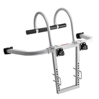 VEVOR Ladder Stabilizer, 2 in 1 Extension Wall Ladder Standoff Hook, Roof Ridge Ladder Accessories Both Horizontally and Vertically, Heavy-duty Steel Rubber Grip T-Bar, Quick Access to Steep Roofs