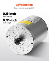 VEVOR 3000W Electric Brushless DC Motor Kit - 72V 4900rpm Motor with Upgraded Speed Controller for Go Karts E-Bike Motorcycle Scooter