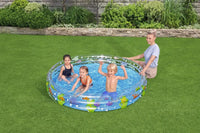 Bestway 1.83m x H33cm Deep Dive 3-Ring Inflatable Play Pool