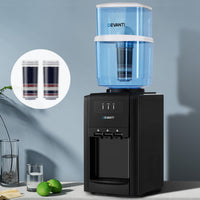 Devanti Water Cooler Dispenser Bench Top 22L w/2 Filter