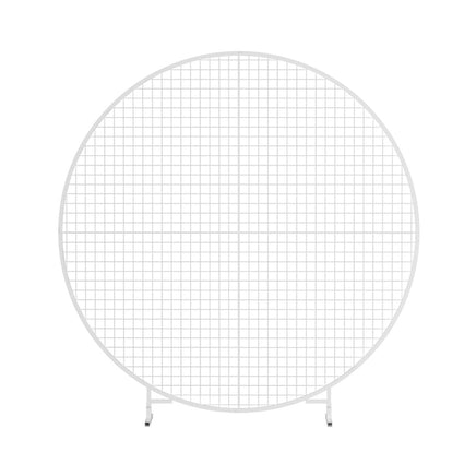 2M Round Backdrop Stand Wedding Background Decoration Party Flower Balloon Display