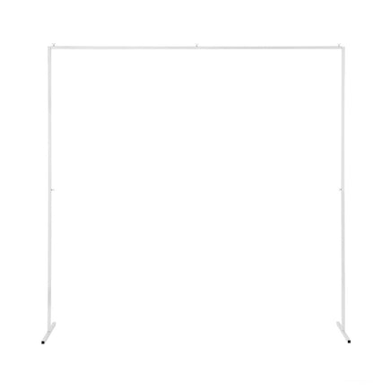2M Backdrop Stand Wedding Background Decoration Party Flower Balloon Display White