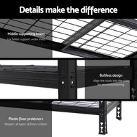 1.8MX1.2M Giantz Garage Shelving Warehouse Rack