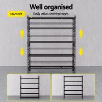 5 x 1.8M Giantz Garage Shelving Warehouse Rack