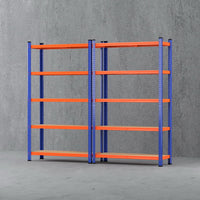 2 x 1.8M Giantz Garage Shelving Warehouse Rack