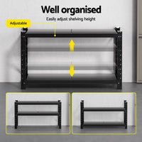 Giantz 1.5Mx0.9M Warehouse Shelving Garage Rack