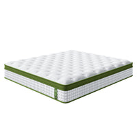 BedStory King Mattress 30cm Medium Firm Hybrid Mattress for Pressure Relief Motion Isolation