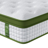 BedStory King Mattress 30cm Medium Firm Hybrid Mattress for Pressure Relief Motion Isolation