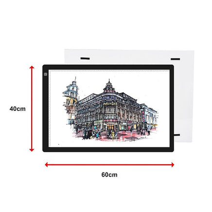 A2 LED Light Box Tracing Board Art Design Stencil Tattoo Copy Drawing Pad Home & Garden Kings Warehouse