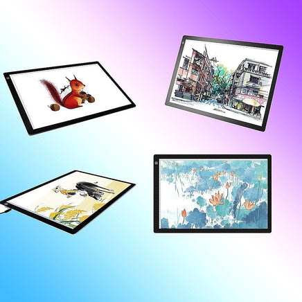 A2 LED Light Box Tracing Board Art Design Stencil Tattoo Copy Drawing Pad Home & Garden Kings Warehouse