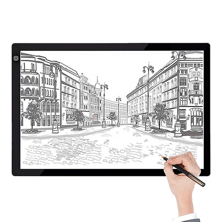 A2 LED Light Box Tracing Board Art Design Stencil Tattoo Copy Drawing Pad Home & Garden Kings Warehouse