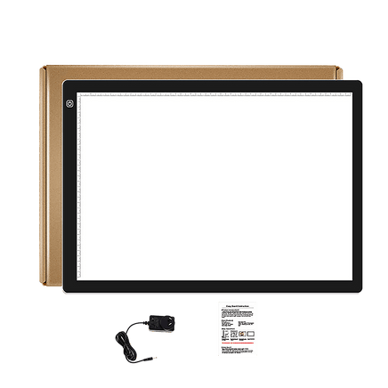 A2 LED Light Box Tracing Board Art Design Stencil Tattoo Copy Drawing Pad Home & Garden Kings Warehouse