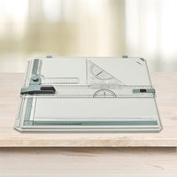 A3 Drawing Board Table with Parallel Motion and Adjustable Angle Drafting Home & Garden Kings Warehouse