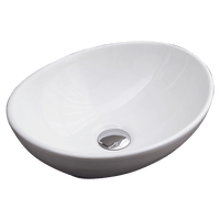 Above Counter Bathroom Vanity Oval Ceramic Basin Kings Warehouse