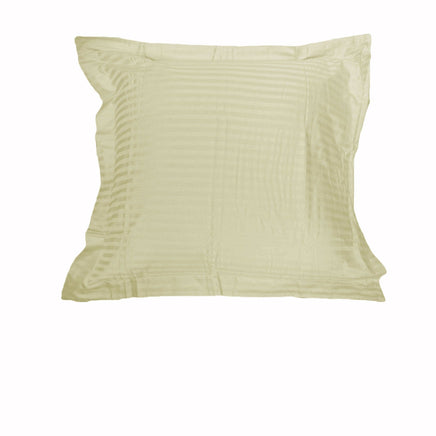 Accessorize 325TC One of Stripe Euro Pillowcase Ecru Home & Garden Kings Warehouse