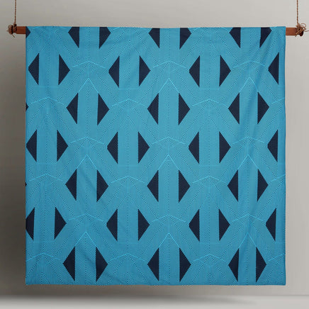 Accessorize Aster Blue Cotton Quilt Cover Set King Home & Garden Kings Warehouse