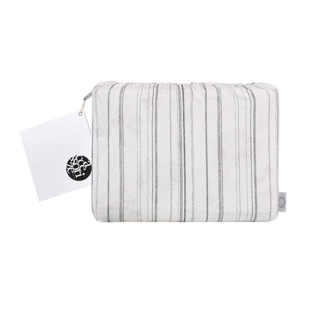 Accessorize Cotton Flannelette Sheet Set Weathered Stripe - Single Home & Garden Kings Warehouse