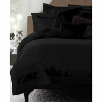 Accessorize Sequins Black Quilt Cover Set Double Home & Garden Kings Warehouse