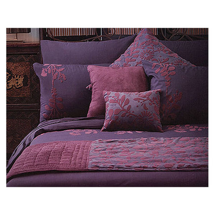 Accessorize Utopia Purple Quilt Cover Set Double Home & Garden Kings Warehouse