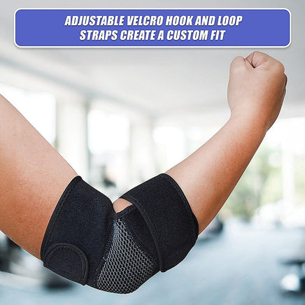 Adjustable Elbow Brace Support - Tennis Elbow, Arthritis Health & Beauty Kings Warehouse
