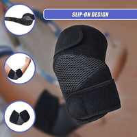 Adjustable Elbow Brace Support - Tennis Elbow, Arthritis Health & Beauty Kings Warehouse
