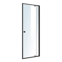 Adjustable Semi Frameless Shower Screen (74~82) x 195cm Australian Safety Glass Furniture Kings Warehouse