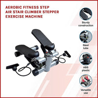 Aerobic Fitness Step Air Stair Climber Stepper Exercise Machine Sports & Fitness Kings Warehouse