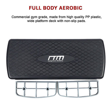 Aerobic Workout 2 Block Bench Step Sports & Fitness Kings Warehouse