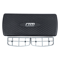 Aerobic Workout 2 Block Bench Step Sports & Fitness Kings Warehouse