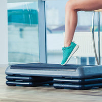 Aerobic Workout 4 Block Bench Step Sports & Fitness Kings Warehouse