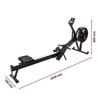 Air Rowing Machine Indoor Rower Premium Fitness Equipment Sports & Fitness Kings Warehouse