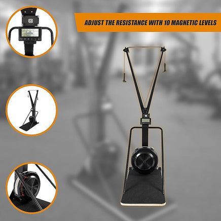 Air Ski Trainer & Stand Premium Fitness Machine Sports & Fitness Kings Warehouse