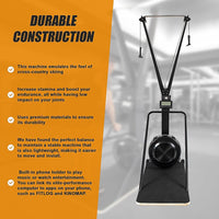 Air Ski Trainer & Stand Premium Fitness Machine Sports & Fitness Kings Warehouse