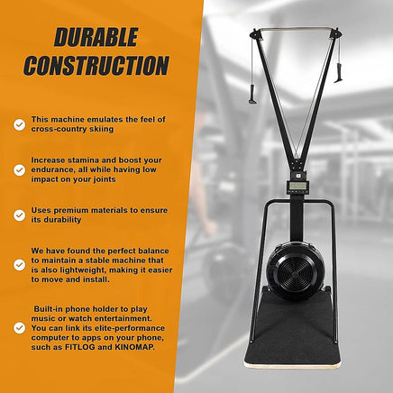 Air Ski Trainer & Stand Premium Fitness Machine Sports & Fitness Kings Warehouse