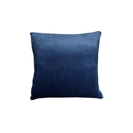Alastairs Augusta Faux Mink Square Cushion Navy Home & Garden Kings Warehouse