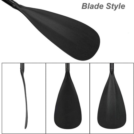 Alloy Adjustable 2-part SUP Paddle Stand Up Paddle Board Edge Guard 160-215cm Double Outdoor Kings Warehouse
