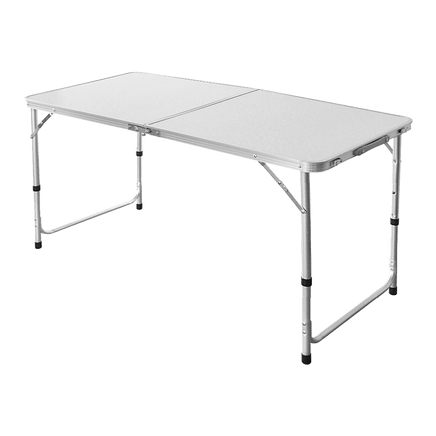 Aluminium Folding Table 120cm Portable Indoor Outdoor Picnic Party Camping Tables Furniture Kings Warehouse