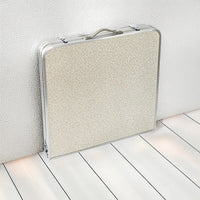 Aluminium Folding Table 120cm Portable Indoor Outdoor Picnic Party Camping Tables Furniture Kings Warehouse