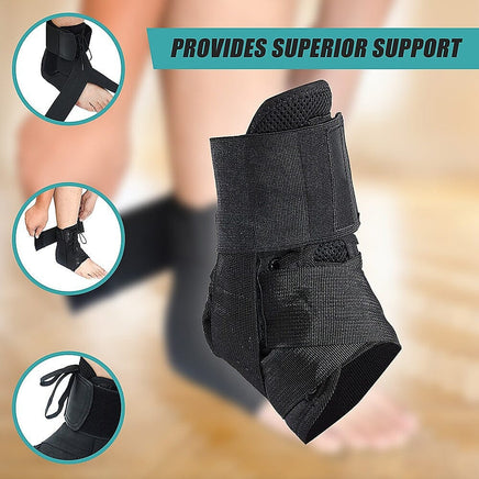 Ankle Brace Stabilizer - Ankle sprain & instability - LARGE Health & Beauty Kings Warehouse
